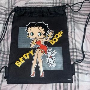 Betty Boop drawstring bag